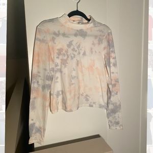Soft Long Sleeve Tie Die Shirt